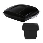 Razor Trunk Backrest for Harley Road Glide King (2014–2025) Black Denim