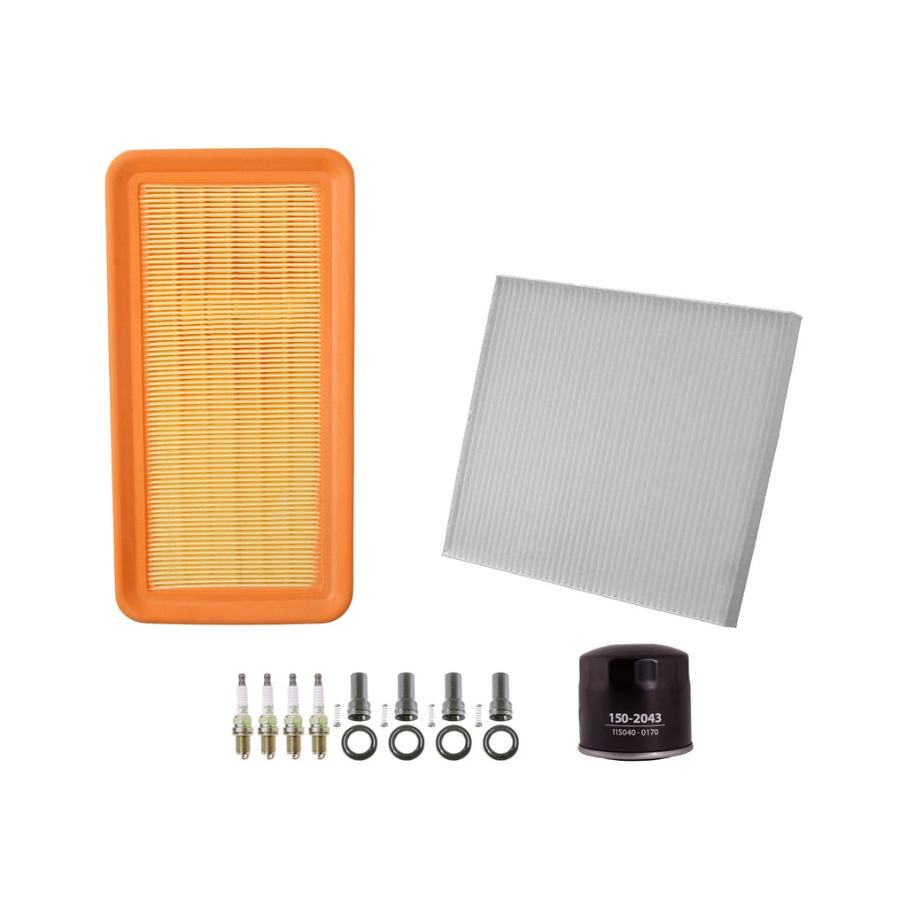 Tune Up Kit with 4 Spark Plugs & Boots for Kia Rio/Rio5 (2012–2017)