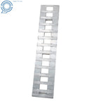 Set of 2 Aluminum Hook Ramps for Car Truck Trailer (6500 lbs Capacity)