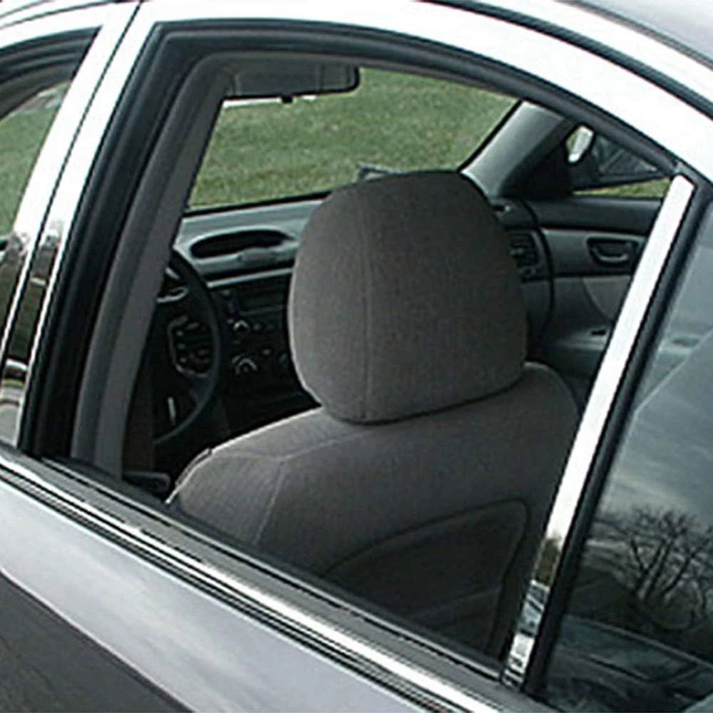 Luxury FX Chrome Pillar Post Trim Kit for Kia Optima (2006–2010)