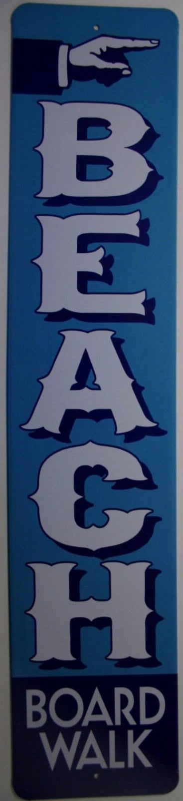 24"x5" Beach Boardwalk Street Road Sign Tag Plate
