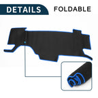 Dashboard Dash Cover Mat for Nissan Note e-Power E13 (2020–2024) Black Blue Set