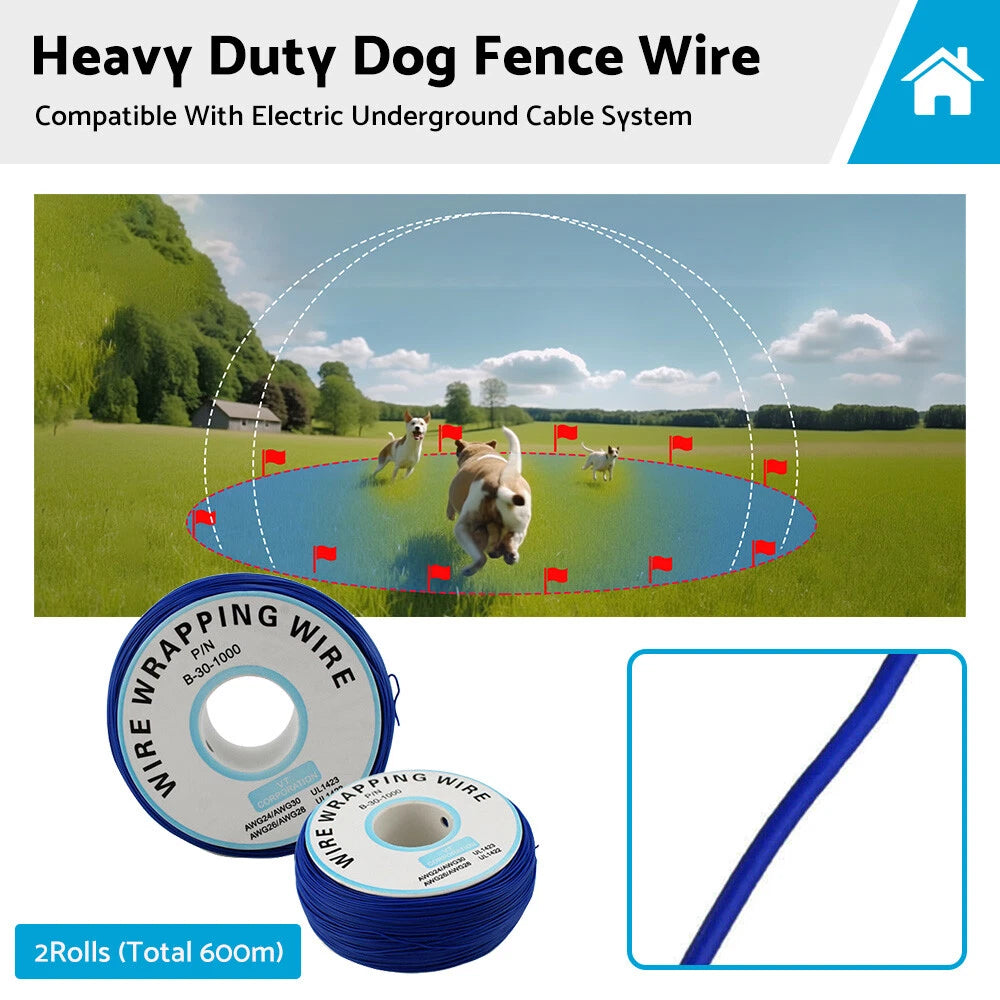 Heavy Duty Copper Underground Dog Fence Wire (600m)