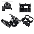 Instrument Housing Set Vivid Black for Harley Road Glide (2015–2023)