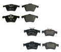 Set of 4 Textar Brake Pads for Mazda 3, Saab 9-3, Volvo C70, S40, V50