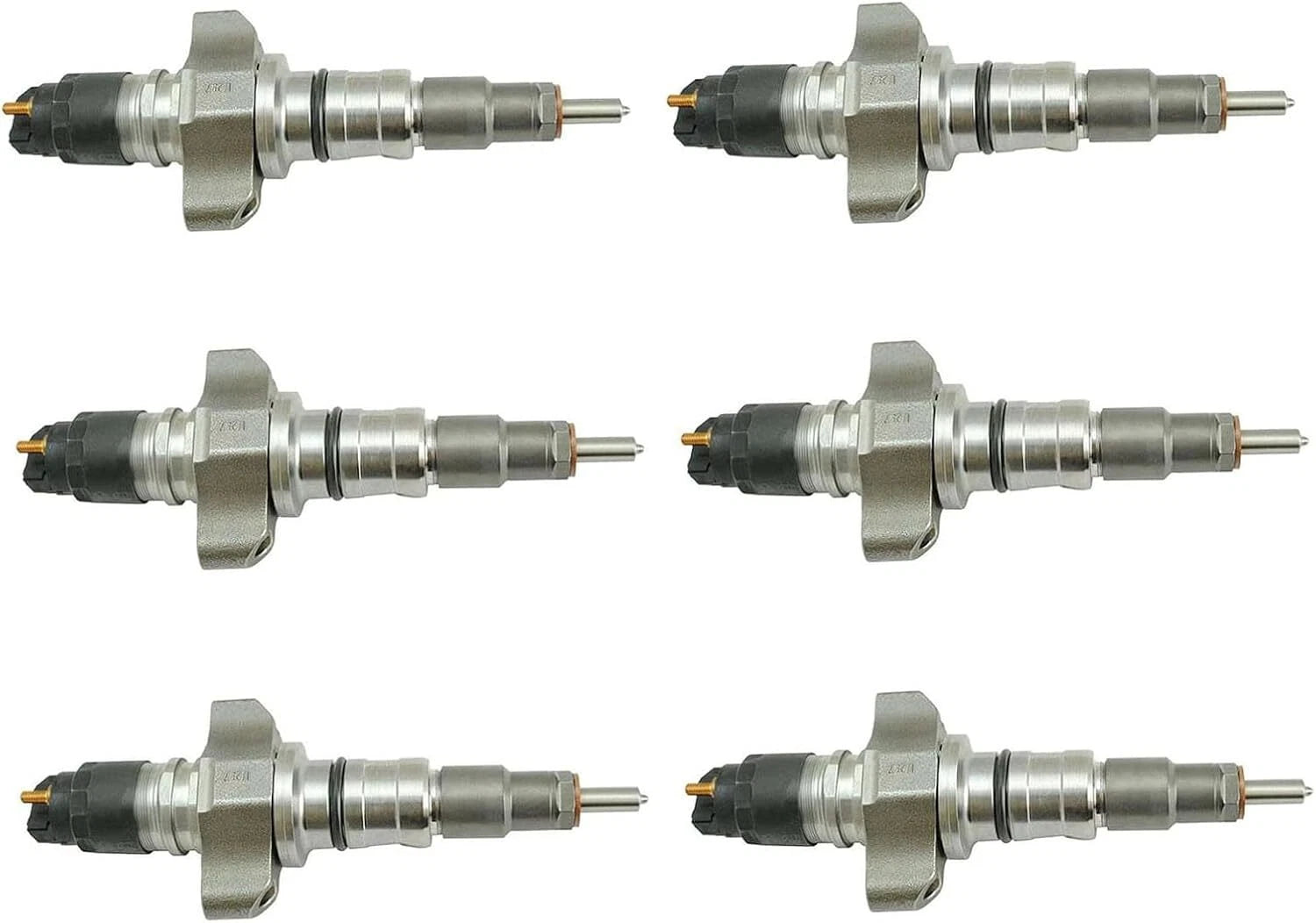 Set of 6 Common Rail Injectors 5801618038 for Iveco New Holland F4HFE6137 F4DFE613N