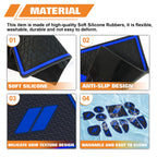 Soft Blue Car Interior Anti-Dust Mats Accessories for Dodge Challenger (2015-2023)