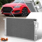A/C Condenser for Veloster/Soul 2.0L (2019–2024) OE Style Aluminum Core