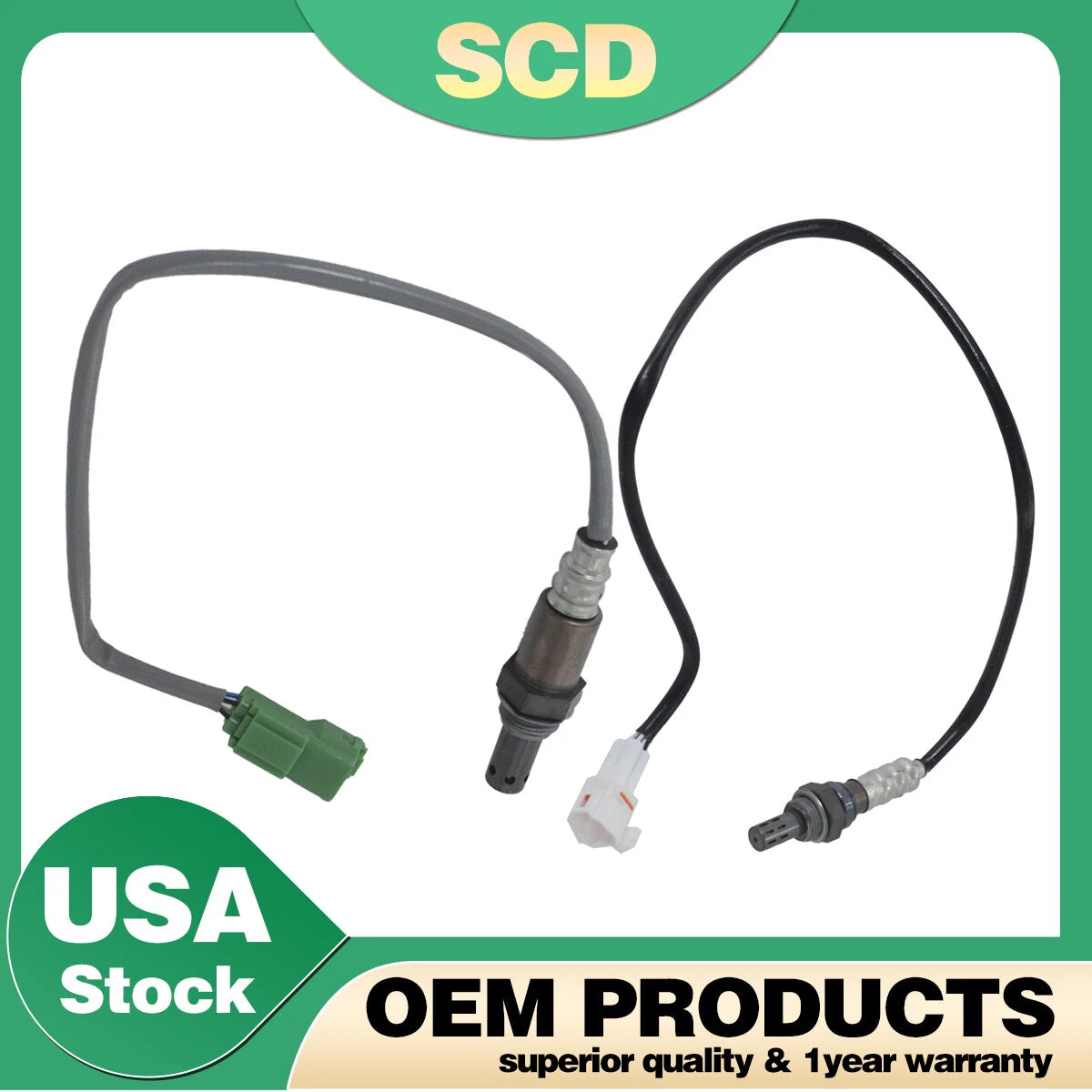 Set of 2 Oxygen Sensors for Suzuki SX4 2007–2009 (234-4222, 234-9033)