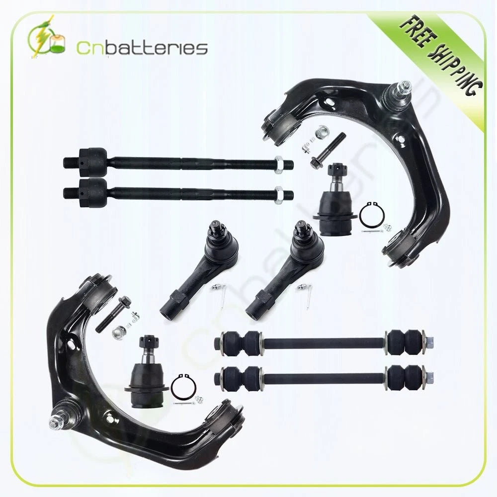 Set of 10 Front Upper Control Arms Sway Bars Ball Joints for Ford Explorer (2006–2010)