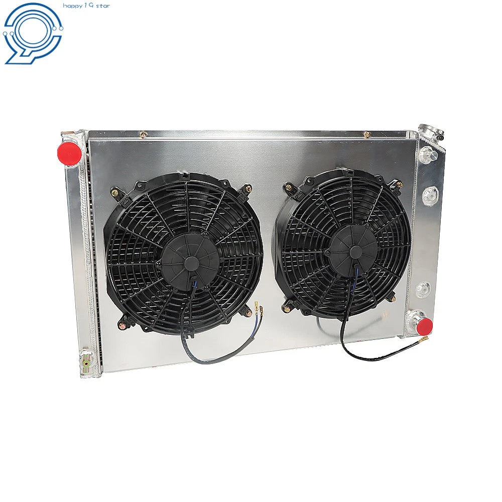 3 Row Radiator with Shroud Fan for Chevy Camaro Monte Carlo (1970–1987)