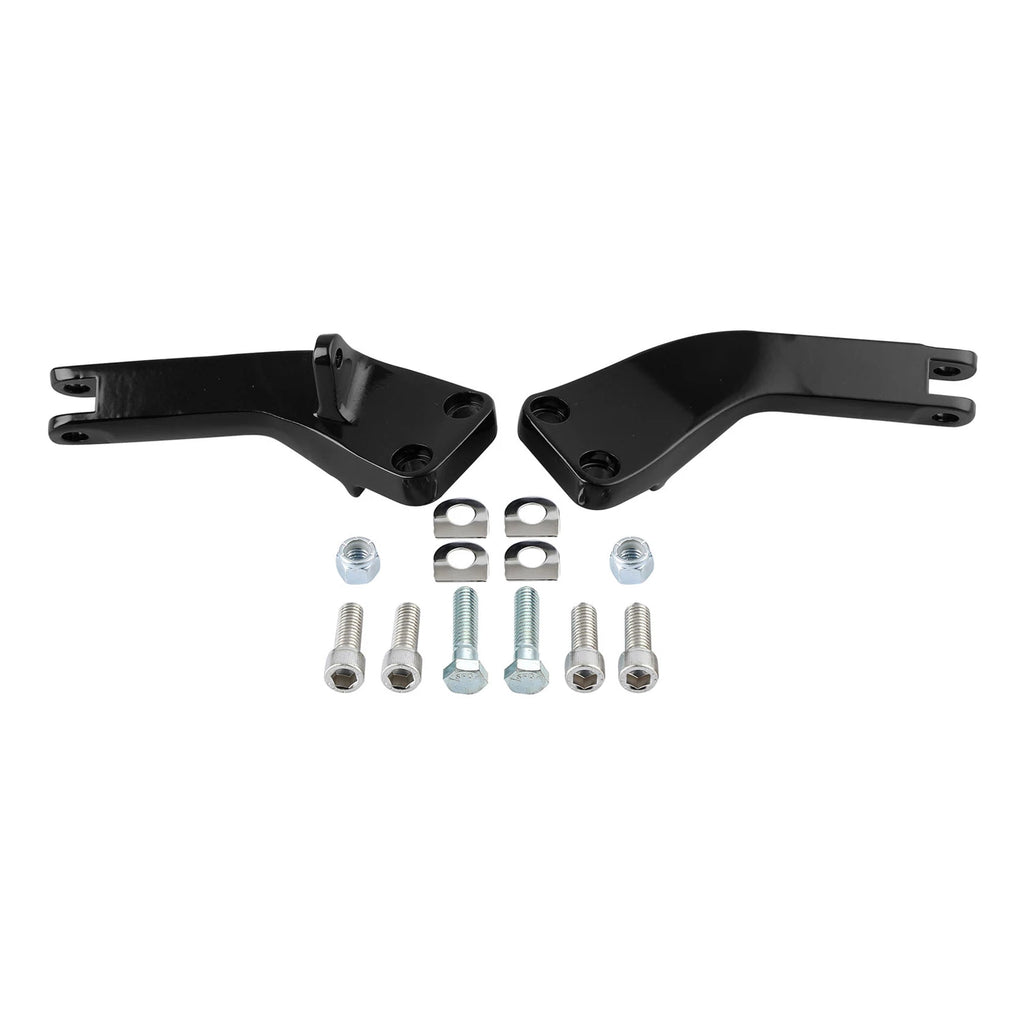 Passenger Foot Peg Mounting Brackets for Harley Dyna Wide Glide (2006–2017)