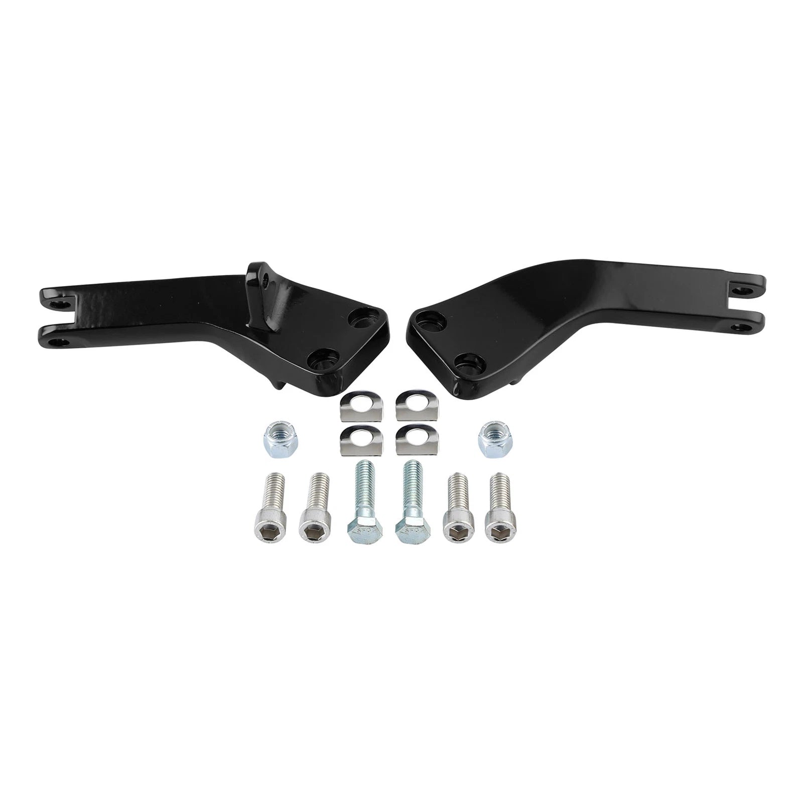 Passenger Foot Peg Mounting Brackets for Harley Dyna Wide Glide (2006–2017)