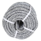 Braided Rope 5/8" x 200' for Heavy-Duty Use (Black & White)