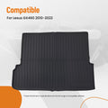 All Weather Cargo Liner Mat for Lexus GX460 (2010–2022) TPE Black Rear Trunk