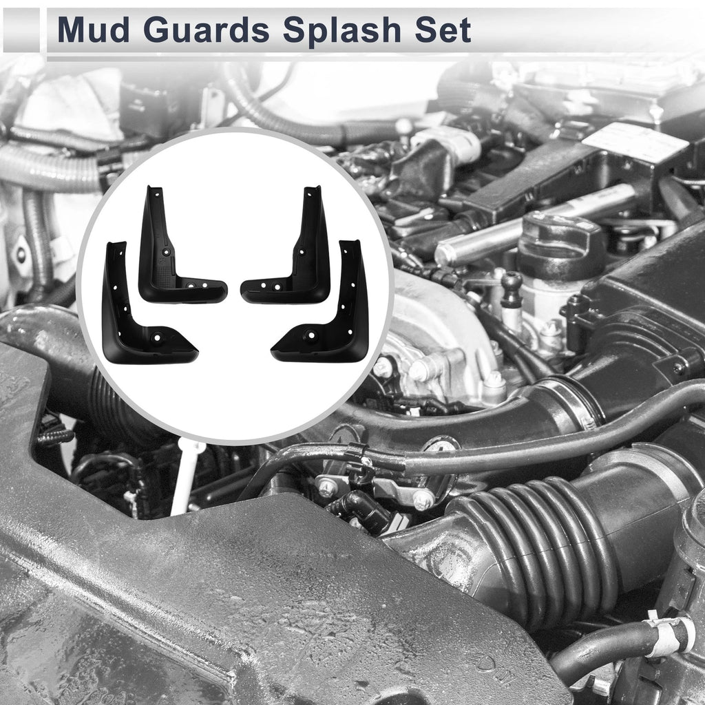 Set of 4 Mud Flaps Splash Guards for Subaru Legacy (2006–2009)