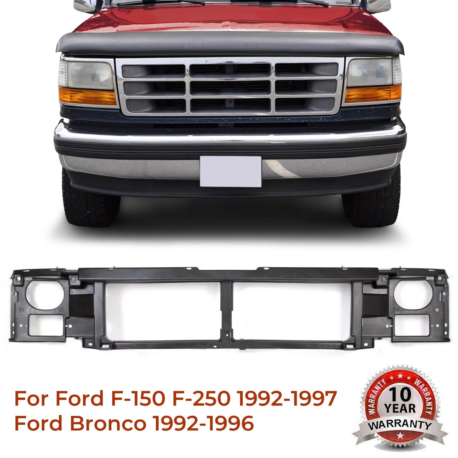 Header Panel for Ford F-150 F-250 F-350 (1992–1997)