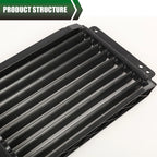 Radiator Upper Shutter Grille for Chevy Equinox, GMC Terrain (2018–2020)