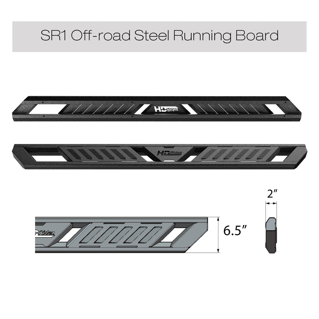 Off-road Boards for Silverado Sierra Double Cab (2019-2026)