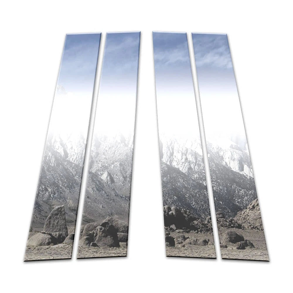 Diamond Grade 4pc Stainless Steel Pillar Post Covers for 2018-2024 Chevy Equinox