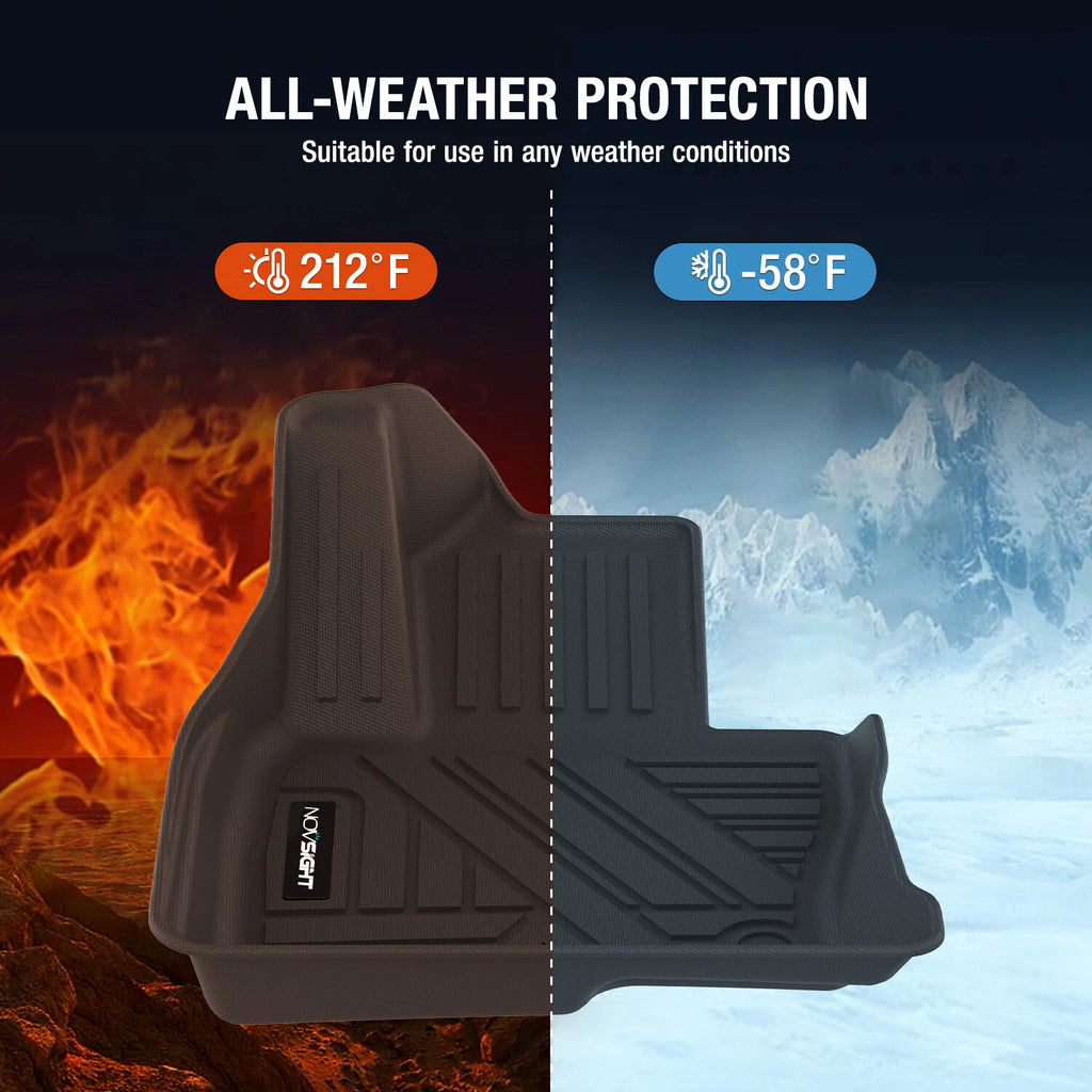 Set of 4 TPE All Weather Floor Mats for Mazda CX-5 (2018–2023)