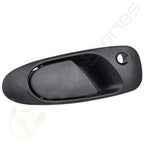 Pair of Black Exterior Door Handles for Honda Civic (1992–1995)