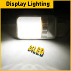 2 Pack LED Ceiling Dome Light for RV Trailer Camper (12V)