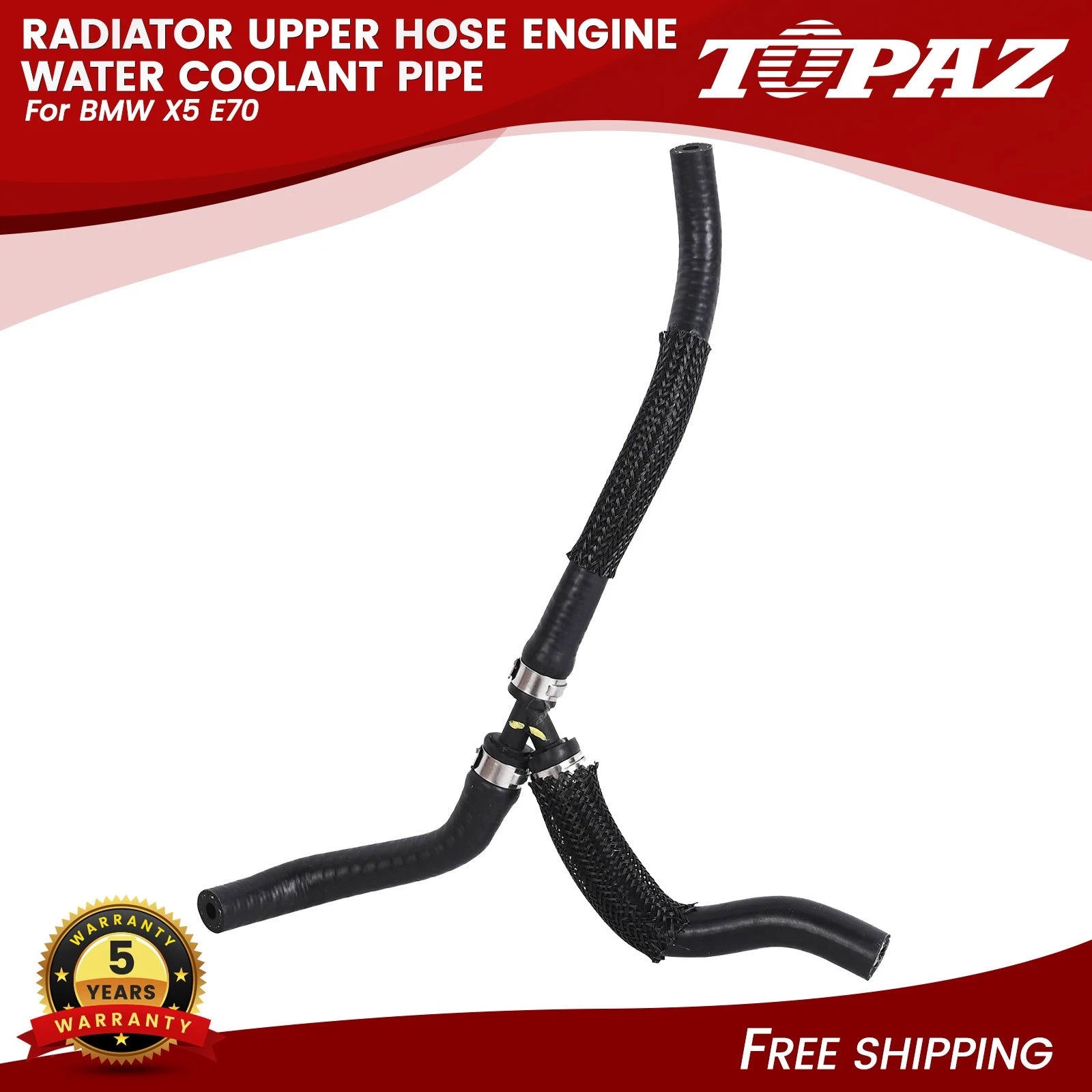 Upper Radiator Hose for BMW X5 E70 (2007–2010)