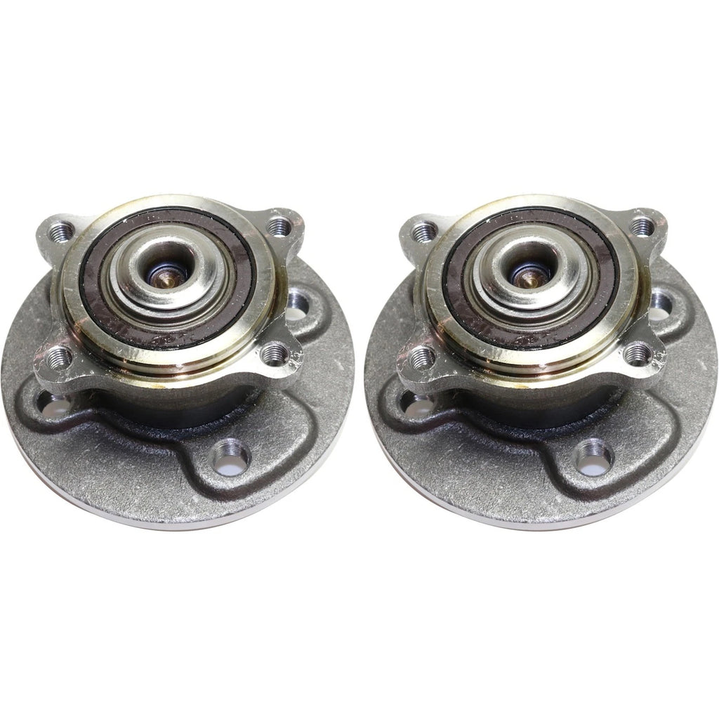 Set of 2 Wheel Hubs for Mini Cooper (2007–2015) Rear Left & Right