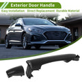 Exterior Door Handle for Kia Picanto (2011–2016) Black Rear Left