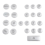 CD Panel Button Trim ABS for Benz C Class W204 GLK X204