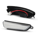 2x Clear Side Wing Mirror Turn Signal Lights for Chrysler 300 (2011–2023)