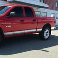 Rocker Panel Trim 5.5" Stainless for 2002-2008 Dodge Ram Quad Cab Short Bed