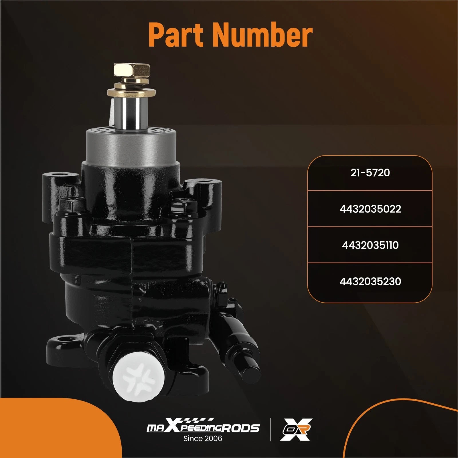 Power Steering Pump for Toyota Pickup L4 (1984–1990)