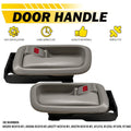 2X Beige Interior Door Handle Bezel for Toyota Tundra (2000–2006)