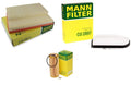 Mann Oil Air Paper Cabin Filter Kit for Mercedes W202 C220 C230 C280 C36 AMG (1994–2000)