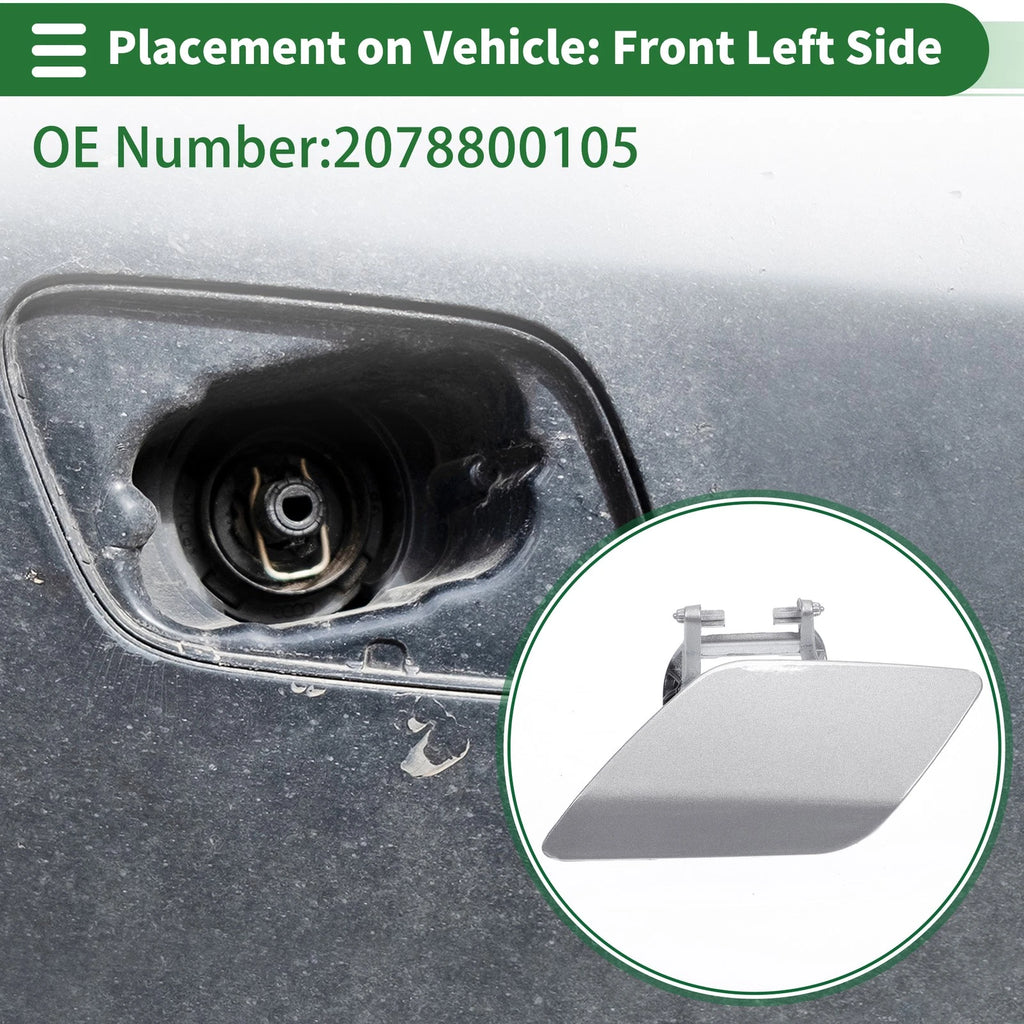 Headlight Washer Nozzle Cover Cap for Mercedes-Benz (1Pcs)
