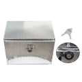 24'' Aluminum Diamond Plate Tool Underbody Box for Pickup Truck Bed