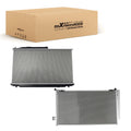 Aluminum Radiator & Condenser Assembly for Honda Civic 1.8L 2.0L 06-11 DPI2922