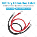 Battery Joiner Connector Lead for 12V Systems (50cm, 100 Amp, Red/Black)