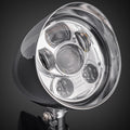 Chrome Motorcycle Bullet Headlight Lamp for Harley Chopper Dyna Softail