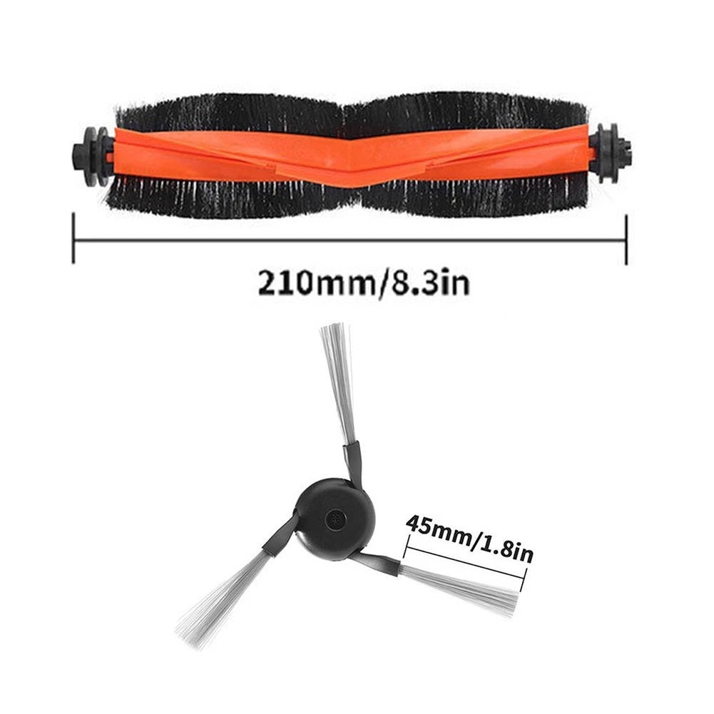 5 Piece Brush Kit for Xiaomi Mijia M40 D110CN Robot Vacuum