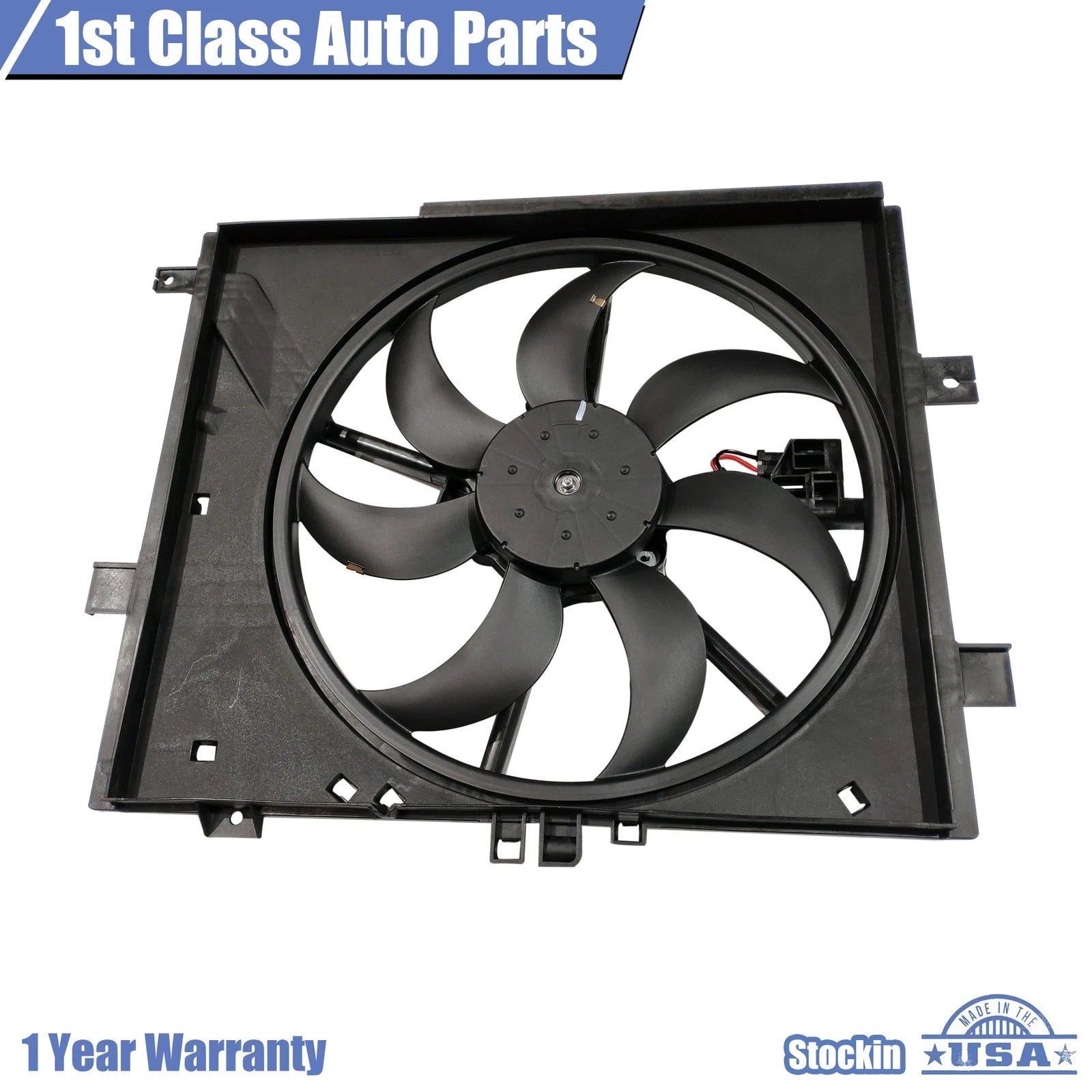 Radiator Cooling Fan Assembly for Nissan Versa Note (2012-2019)