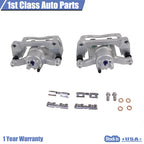2X Rear Brake Calipers with Bracket for Ford F-150 (2012–2016)