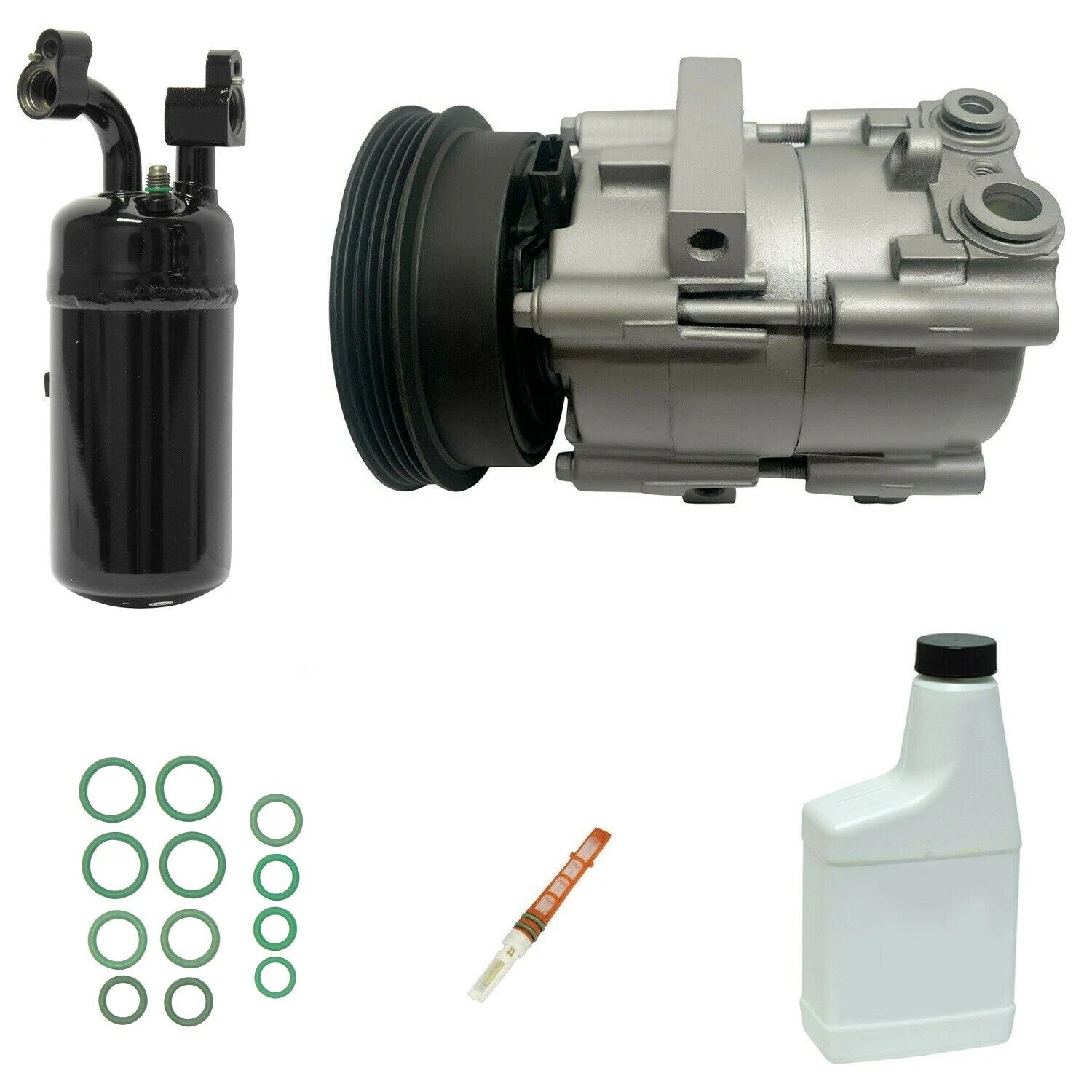 A/C Compressor Kit Replacement for Toyota Corolla AE88 (1984–1987)