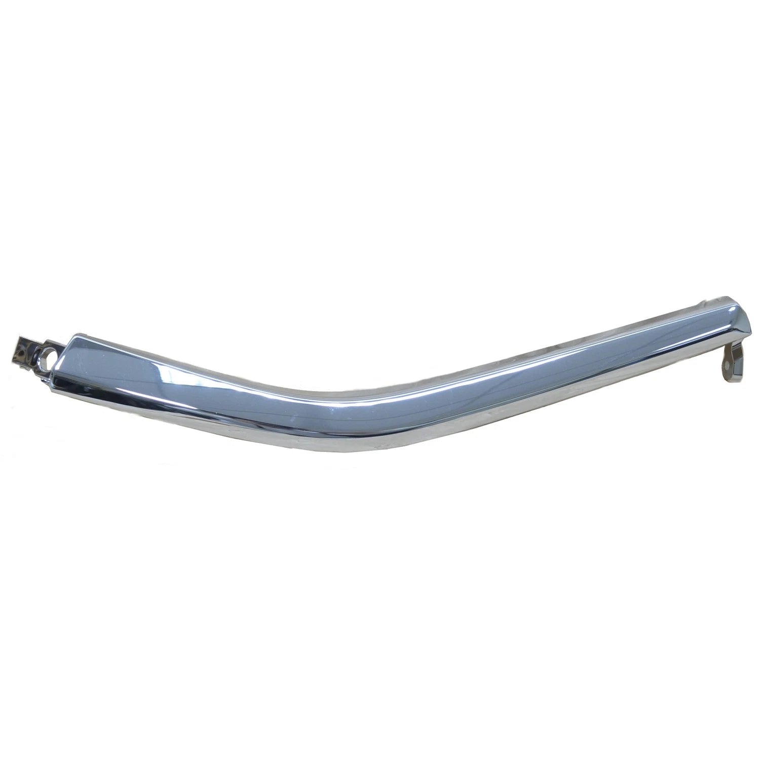 Replacement Chrome ABS Plastic Front Driver Side Upper Bumper Cover Molding