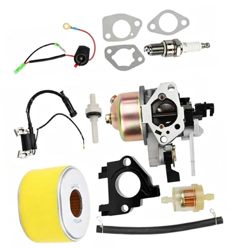 Carburetor Kit with Gaskets & Air Filter for GX390 GX340 (13-11)
