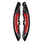 2X Steering Wheel Paddle Shifter Extension for Porsche Macan Cayenne 718 (2014–2023) Carbon