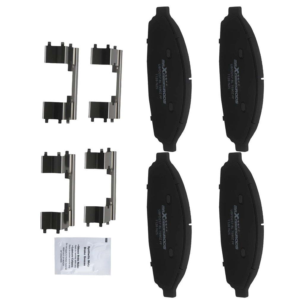 Front Ceramic Brake Pads Kit for Mercury Grand Marquis/Marauder (2003–2011)