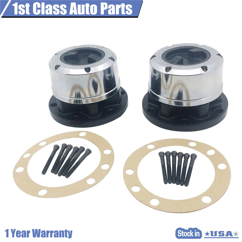 Set of 2 Locking Hubs for Geo Tracker Suzuki Sidekick Samurai (1989-1998)